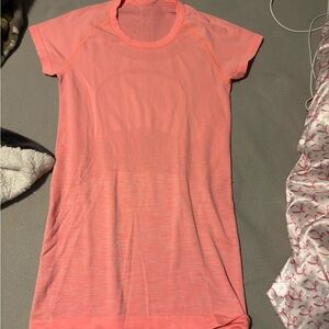 lululemon athletica Pink Short Sleeve Tee